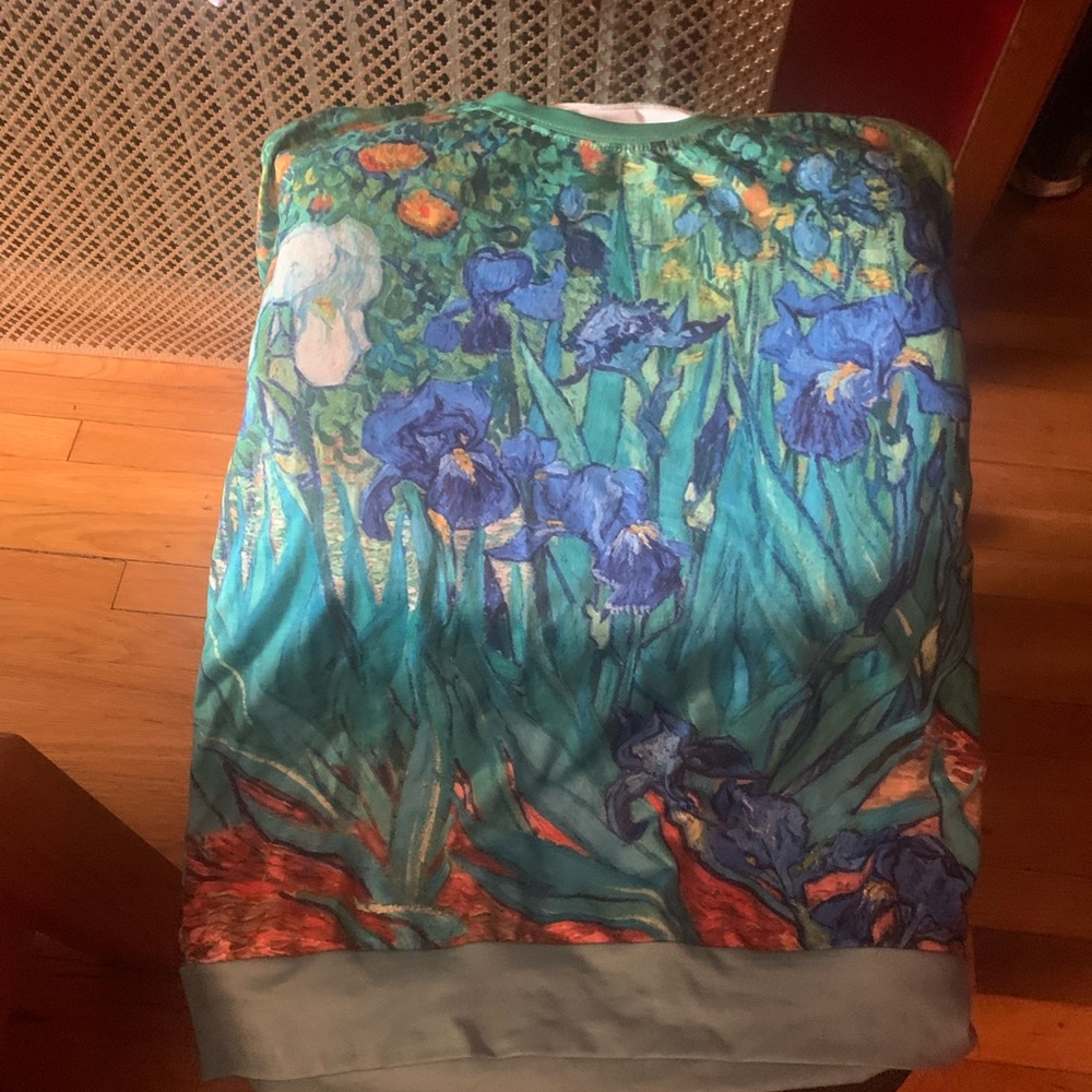 VanGogh Irises sweatshirt